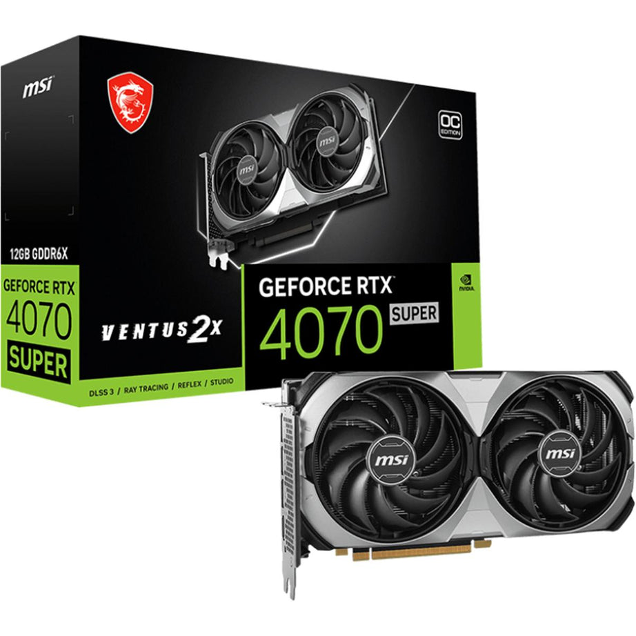 MSI VENTUS 2X OC GeForce RTX 4070 SUPER 12 GB