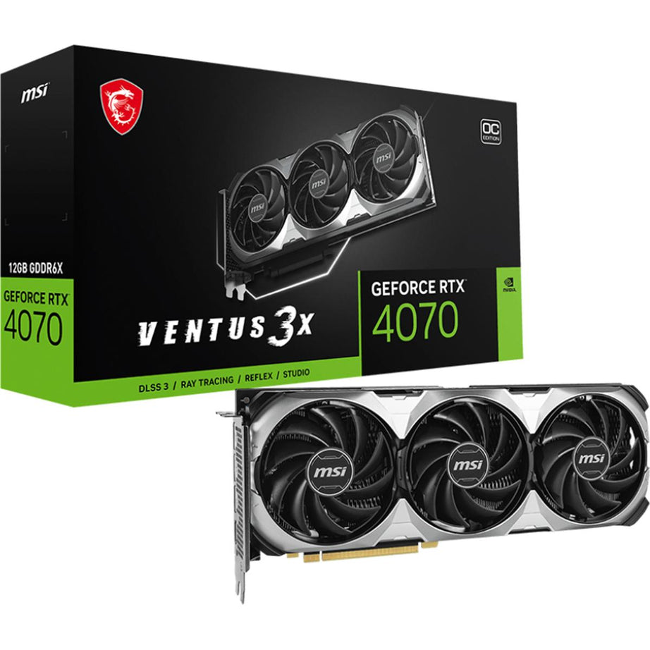 MSI VENTUS 3X E OC GeForce RTX 4070 12 GB