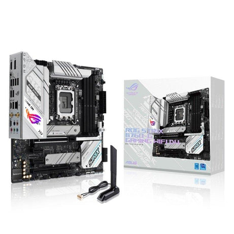 اسوس روج ستريكس B760-G جيمنج واي فاي D4 مايكرو ايه تي اكس LGA1700 