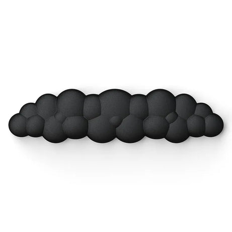 Mouse pad with wrist rest keyboard cloud