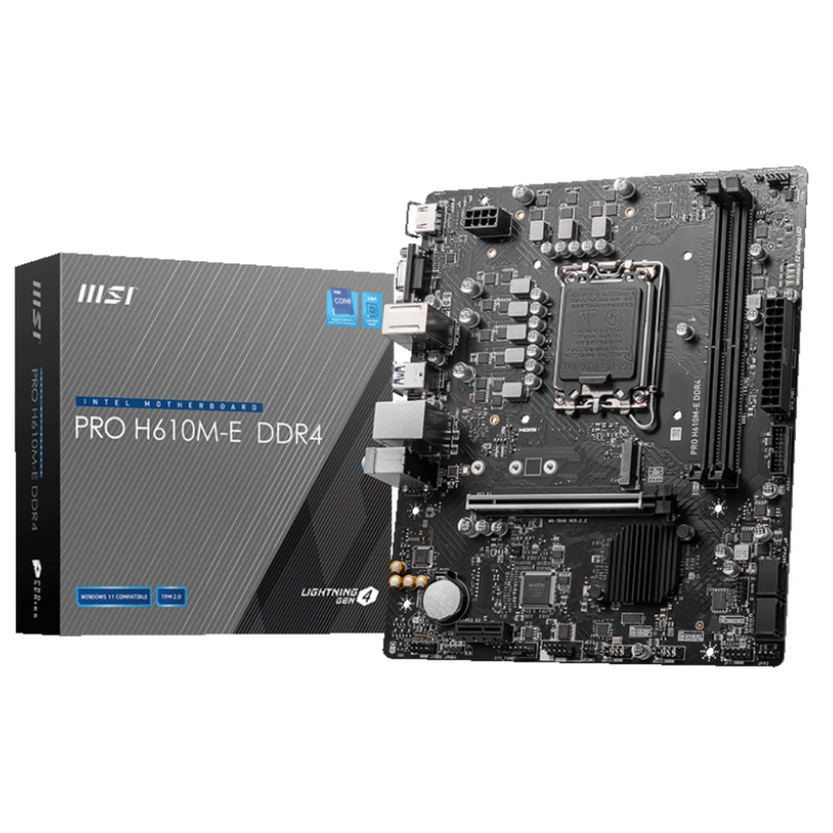 MSI PRO H610M -E DDR4 Motherboard