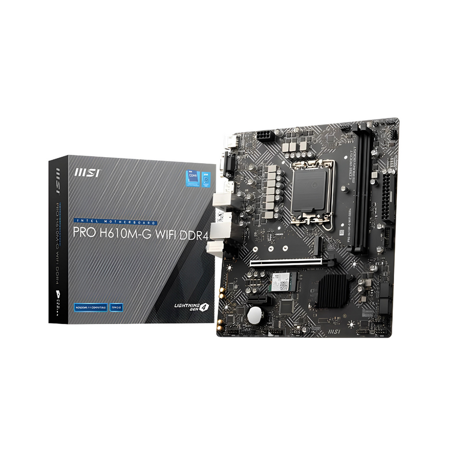 MSI PRO H610M - G WiFI DDR4 Motherboard