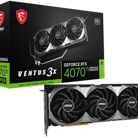 MSI VENTUS 3X OC GeForce RTX 4070 Ti SUPER 16 GB